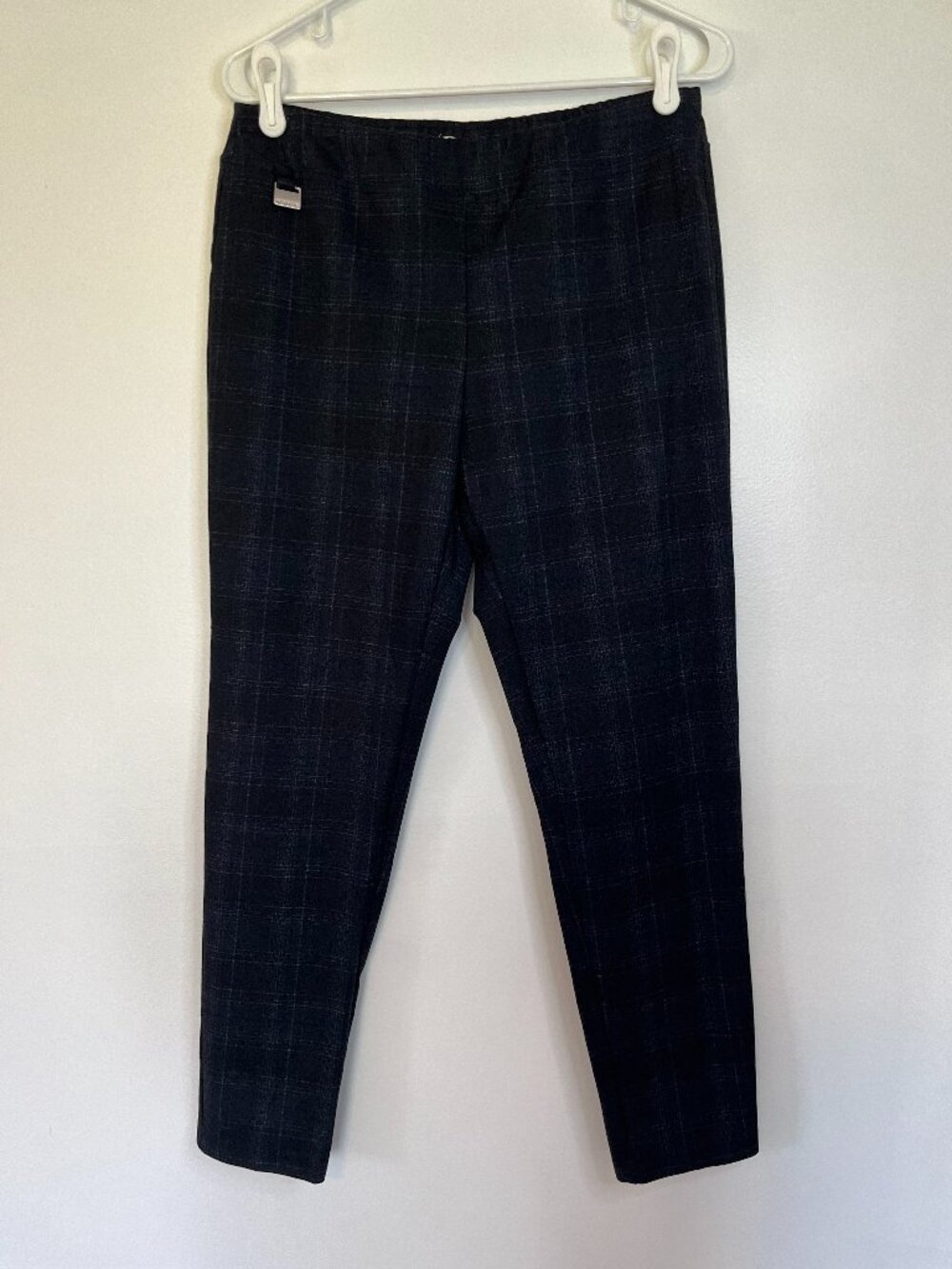 Zac & Rachel Black Plaid Dress Pants
